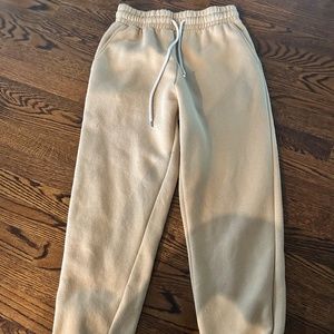Womens basic beige sweats